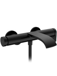 Смеситель Hansgrohe Vivenis 75420670 для ванны, настенный, матовый черный — миниатюра 1