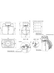 ������� ��������� Polimer Group DT-1000 (1540x990x1440) 1000�, ��� ���������� �������, ������