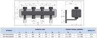 Коллектор распределительный стальной STOUT 2 отоп. контура, в теплоизоляции DN20 SDG-0016-002502 — изображение 11