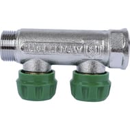 ��������� STOUT  3/4", 2 ������ 1/2", ������� ����������, ������������, SMB-6849-341202