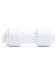 Соединитель АКВАБРАЙТ 1/4"х1/4" трубка-трубка (John Guest) WA-UC0404