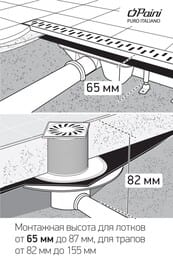 ������� ����� Paini Harmony L=550 �� D40, ������ �������, CH550HC