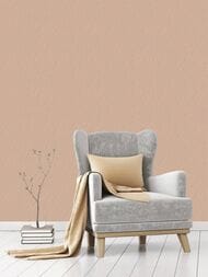 Обои флизелиновые Hygge II Summer Hg8 004 (1,00х10,05) волна, бежевые (рул.)