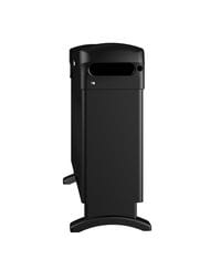 Конвектор Thermex Cadorna 2000 Black (325х525х170) до 25 кв.м, 2 кВт, мех.упр, черный
