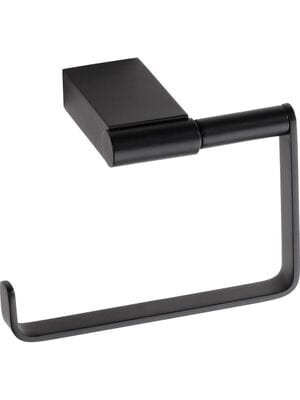Держатель туалетной бумаги Bemeta Nero 135012220 без крышки, цвет: черный матовый