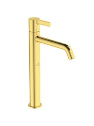 Смеситель для раковины Ideal Standard JOY BC782A2 однозахватный, высокий излив, шлиф  золото