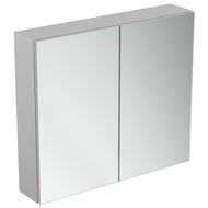 Зеркало-шкаф Ideal Standard MIRROR&LIGHT (800х700х170) подсветка, розетка, космет зеркало T3442AL — миниатюра 1