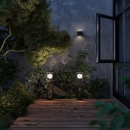 Уличный настенный светильник Maytoni Slate (Слейт) O483WL-L10GF3K, 10Вт IP54, графит — изображение 2