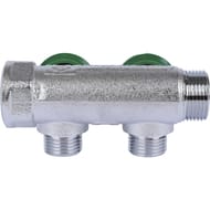 ��������� STOUT  3/4", 2 ������ 1/2", ������� ����������, ������������, SMB-6849-341202