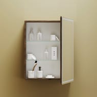 Зеркало-шкаф SANCOS Mirror (590х150х740) подвесное,LED-подсв.,сенсорное управ.,дуб чарльстон MI60ECH