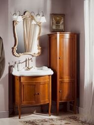 Пенал Caprigo Треви noce antico 465х1600х420 правый 11550R-В009