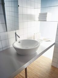 Раковина DURAVIT STARCK 1 530х165 без площадки под смеситель, перелив, крепление 0447530000