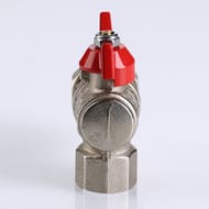 Кран угловой с американкой 1"ВН VALTEC BASE красная бабочка VT.228.N.06 — изображение 11