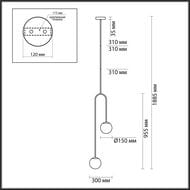 ���������� ���������� Odeon Light Ambi 4340/2, ������