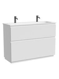 Тумба под раковину Sancos Folk Floor FL120FW 1190х445х850 напольная, с 2-мя ящиками, цвет: Bianco
