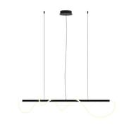 Подвесной светильник Maytoni Tau (Тау) MOD146PL-L30B3K, 3000K, 30Вт, 360°, IP20, LED, черный