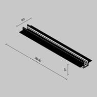 ������� 3� Maytoni Outdoor Exility IP O-TR002ED-P-B3M  ������������ ������
