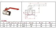 ���� ������� VALTEC COMPACT 1/2"�� ������� ����� VT.090.N.04