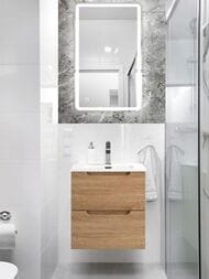 ����� ��� �������� BelBagno ETNA-500 (496�462�500) ���������, Rovere Bianco ETNA-500-2C-SO-WO