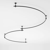 Магнитный шинопровод Round Elektrostandard Esthetic Magnetic 85218/00 a067843, черный