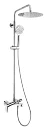 Душевая система Remer Dream D34A8MPUFM25T, хром
