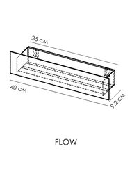 ����� FLOW Skyline Mono 400�92�90 ���������, 1 �����, ������ Fl-sky-m40-�