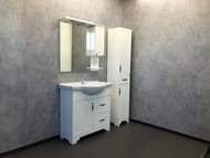 Зеркало-шкаф COMFORTY Севилья-85 (850х820х155) подвесной, слоновая кость 00003132625