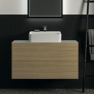 Столешница для тумбы 100 Ideal Standard CONCA (1000x505x6) керамическая, calacatta marble T3971DH