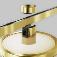 Трековый светильник Maytoni Plato (Плато) TR152-1-7W4K-BS Flarity 4000K 7Вт 120°, IP20, латунь