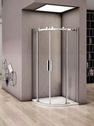 ������ ������� GOOD DOOR BAS ALTAIR R-TD-90-C-CH (90�90) ���������, 2 �����. �����,������ �������