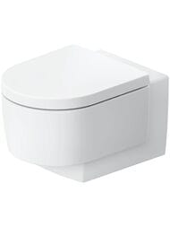 Унитаз подвесной DURAVIT BALCOON 540х370х360 безободковый, белый матовый 290609AC00 — миниатюра 1