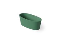 Ванна отдельностоящая Dea Design DD8617 1600 9 (1600х750х600), овальная, слив-перелив, д/к, зеленый