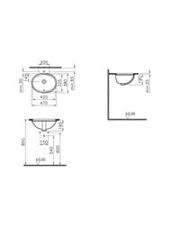 �������� Vitra Arkitekt (470�380�190) ������������ �����,��������.��������,����� 6039B003-0012