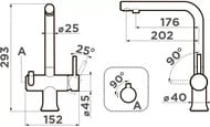 ��������� ��� ����� Omoikiri Hotaru-CH-BE ����/������� �������,� ������ ��� �������� ���� 4994052
