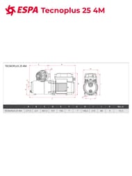 �������������� �������� ������� ESPA Tecnoplus 25 4M 167577