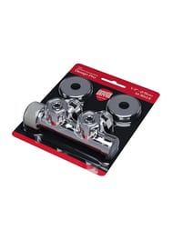 Узел нижнего подключения термостатический угловой Royal Thermo Design Pro 15мм М30х1,5, хром RANPU11215CH