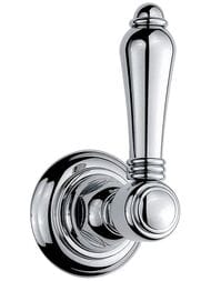 Внешняя часть Nicolazzi Termostatico запорного вентиля 3/4", ручка El Capitan, хром 4912CR69