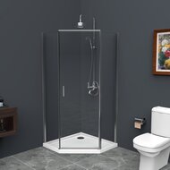 ������� ������ BelBagno Uno (900�900�1950) UNO-195-P-1-90-C-Cr ������������,������ �������/����.����