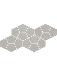 Мозаика ITALON Continuum Silver Mosaico Prism (413х205х9) светло-серая, 620110000183 (шт.)