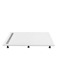 Душевой поддон CEZARES (1400х800х30) искусственный мрамор, прямоугольный TRAY-AS-AH-140/80-30-W