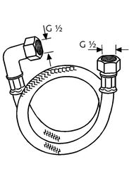 ����� KLUDI NIROSTA ��� �������� �������� G 1/2 � G 1/2 x 600 �� 6115000-00