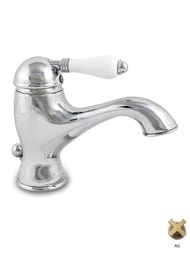Смеситель для раковины Nicolazzi Petit Mont Blanc однозахватный, дон.клап., античное золото 3402AG75