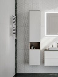 Плитка настенная KERAMA MARAZZI Диагональ (250х750) структура, белая 12119R (кв.м.)