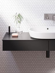 Стакан Vitra Origin настольный, черный матовый A4489636