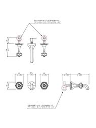 ��������� ��� �������� Devon&Devon Excelsior Gemstone EXC-GM133MCR ���������, �� 3 ���������, ����