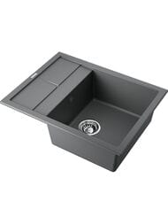 Мойка Omoikiri SUMI 65-PL (650х500х230) врезная, тетогранит, платина 4993675
