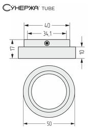 ���������� TUBE d - 33,7 �� ������� ����. �����, 00-1029-0003