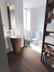 Умывальник Duravit Starck 1 580х580х165 с отверстием под смеситель 0406580000