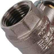 Кран шаровый STOUT 1/2"ВВ, ручка, стандартнопроходной, SVB-0011-000015