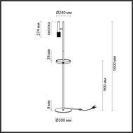 ������ �� �������� Odeon Light MEHARI 4240/1F, ������